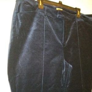 Modcloth Pants - ModCloth Blue Velvet Pants Modcloth Pants - ModCloth Blue Velvet Pants